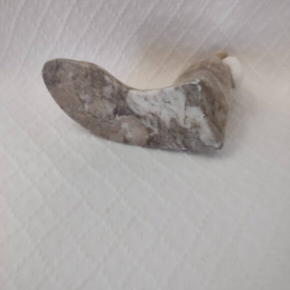 Vintage Stone Walrus Carving 4 Inch Tall Hand Carved Arctic Animal Figurine - Picture 11 of 12